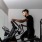 A man exercising
